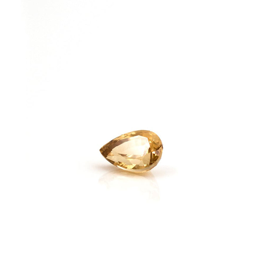 Mayveda Jewellery Design Your Own Yellow Zircon 0.98ct Pear Cut Gemstone Mayveda Jewellery